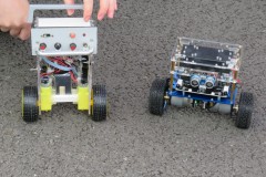 Self Balancing Robots at BeachLab:relocated 2021 in Aberystwyth