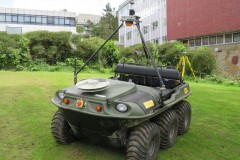 Tryfan Robot at BeachLab:relocated 2021 in Aberystwyth