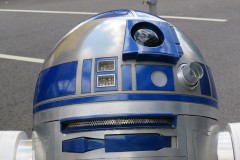 R2-D2 Dome at BeachLab:relocated 2021 in Aberystwyth