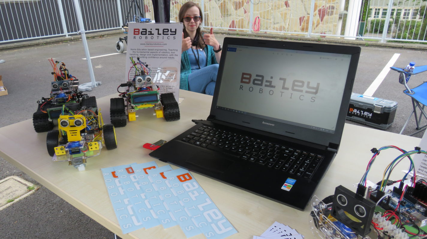 Bailey Robotics' Stand at BeachLab:relocated 2021