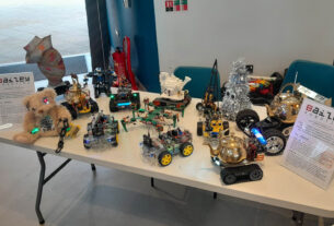 Bailey Robotics at Beachlab 2023 in Aberystwyth